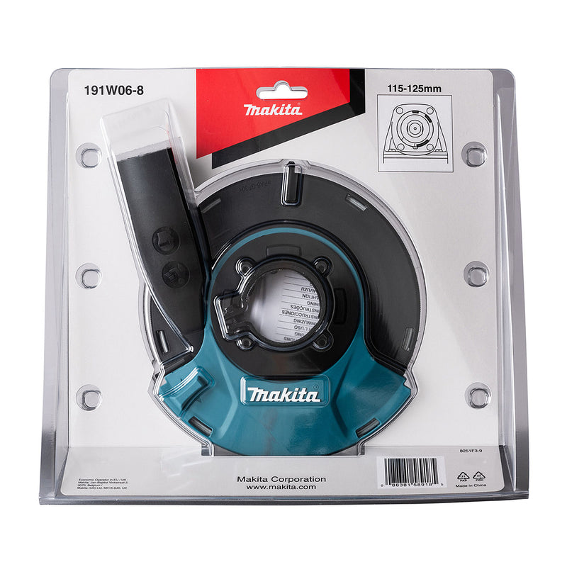 Chụp bảo vệ hút bụi Makita 191W06-8 loại 3 rãnh, dùng cho các máy mài góc 125mm