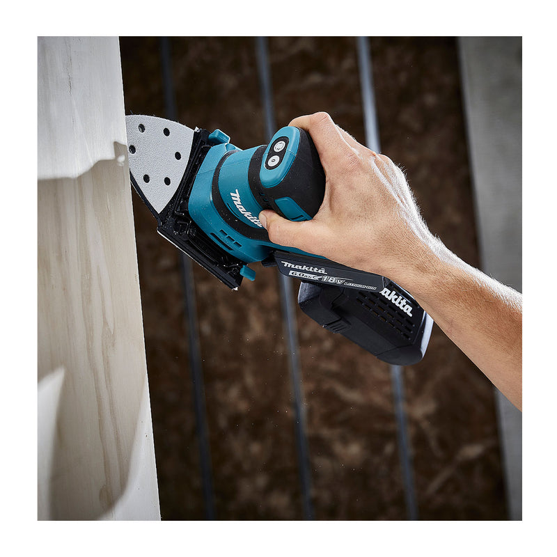 Đế nhám Makita 191Y22-2 loại gai và xù hình tam giác, kích thước 112mm tương thích với các máy DBO480, DBO481, DBO482