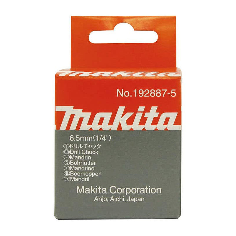 Đẩu khoan 6.5mm Makita ren 3/8 - 24 UNF dùng cho các máy 6501, DP2010