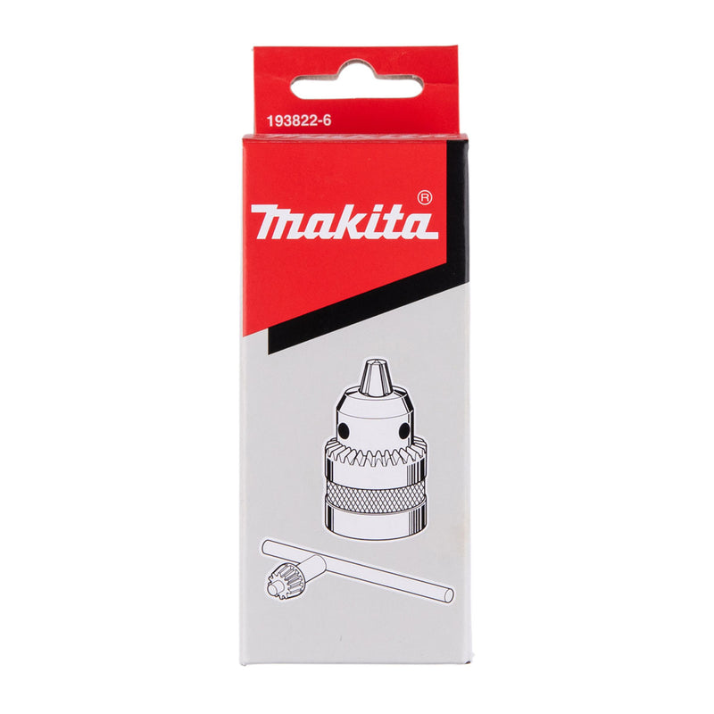 Đẩu khoan kẹp Makita khả năng kẹp từ 2.0 - 13mm, ren 1/2 - 20 UNF  dùng cho máy DDA450Z, UT002G