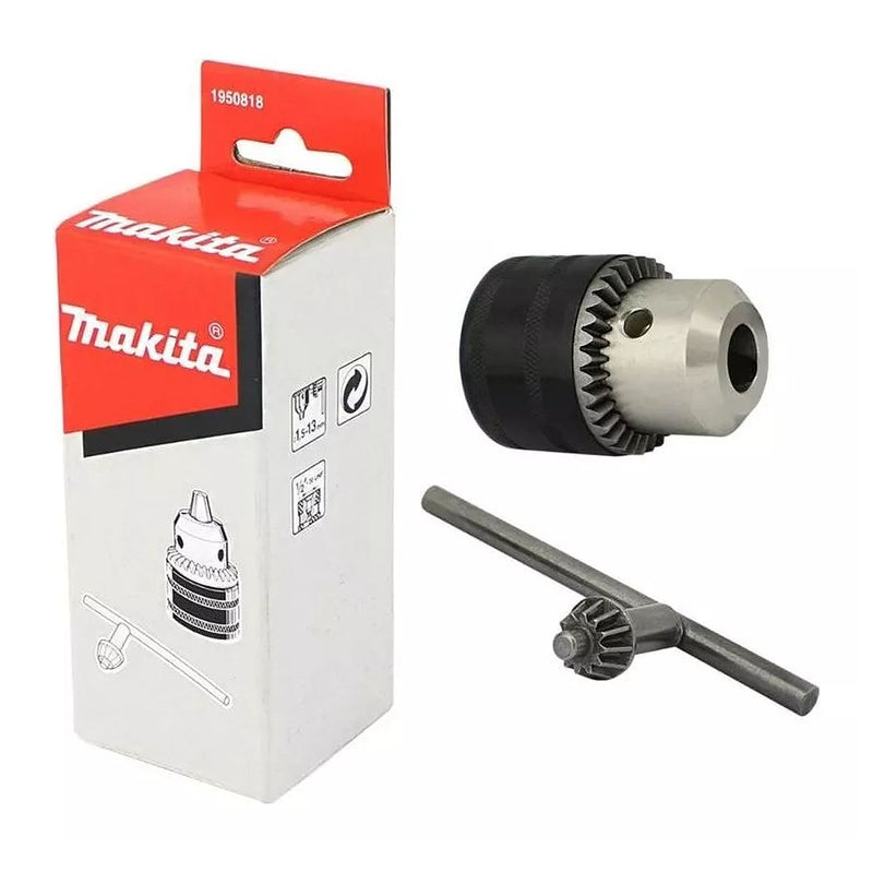 Đẩu khoan 1.5 - 13mm Makita ren 1/2 - 20 UNF dùng cho máy HP1630
