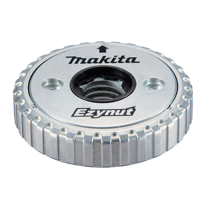 Đai ốc hãm dòng Ezynut Makita 195354-9 ren M14 x 2 (DIN) dùng cho các máy mài góc 125mm, 150mm, 180mm, 230mm lỗ cốt 22.23mm