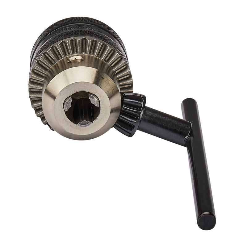 Đầu khoan kẹp, kèm khóa đầu khoan Makita 196008-1 khả năng kẹp 13mm, kích thước trục 1/2-20 UNF dùng cho máy trộn sơn DUT131