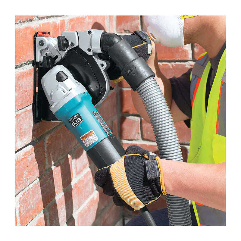 Chụp bảo vệ hút bụi Makita 196845-3 loại 3 rãnh, dùng cho các máy mài góc 125mm