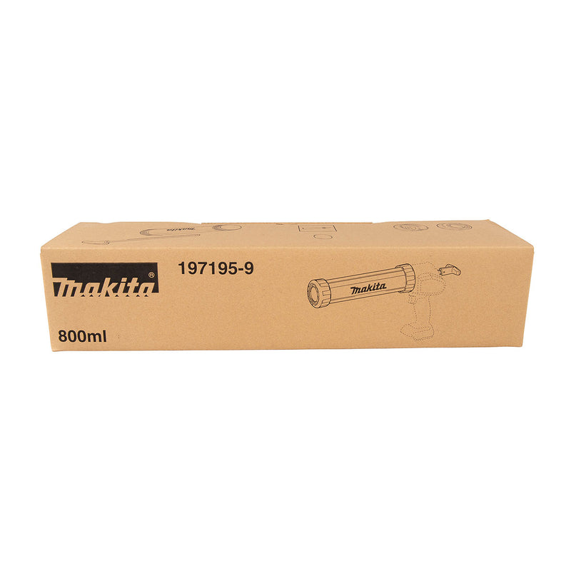 Bộ ống đỡ súng bắn Silicon Makita 197195-9 dung tích 800ml, dùng cho máy CG100D, DCG180