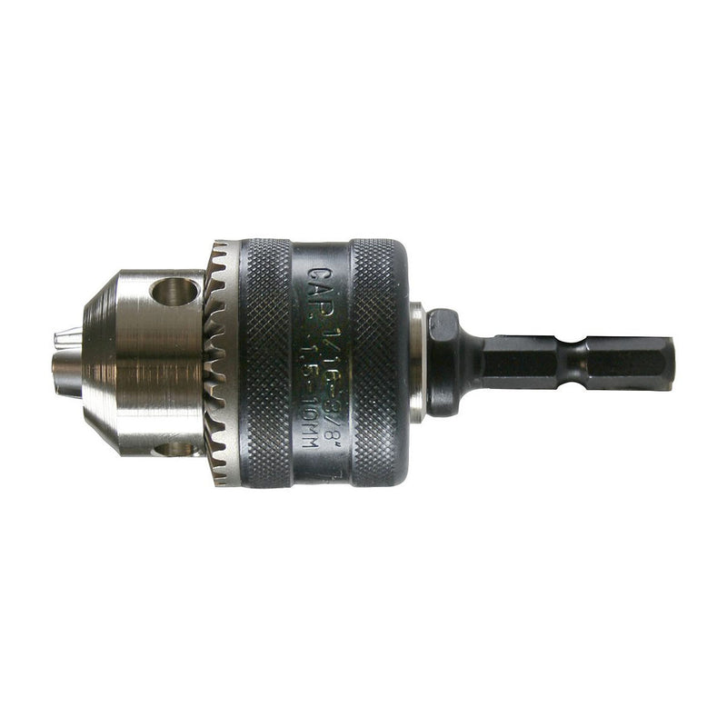 Đầu khoan kẹp kèm khóa dùng cho máy vặn vít Makita 198913-8 đuôi lục giác 6.35mm (1/4 inch) đầu kẹp 10mm