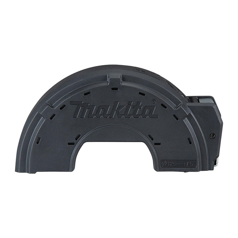 Chụp bảo vệ lưỡi Makita 199710-5 cho máy mài góc 125mm công nghệ X-Lock, khi dùng với đá cắt kim loại