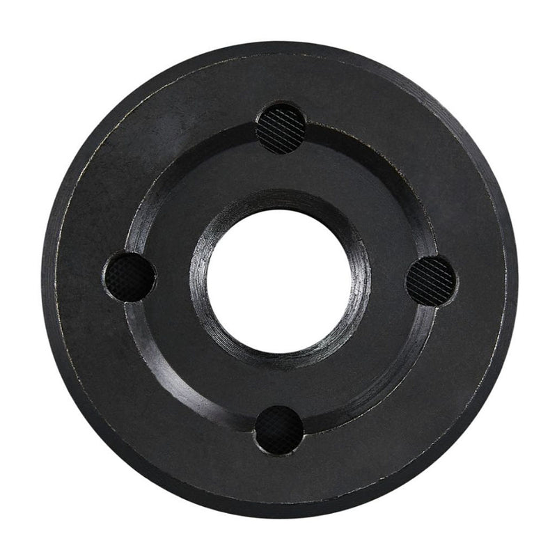 Đai ốc hệ inch Makita 224568-4 ren M14 x 2mm (DIN) đường kính 5/8 inch dùng cho các máy mài góc 125mm, lỗ cốt 22.23mm