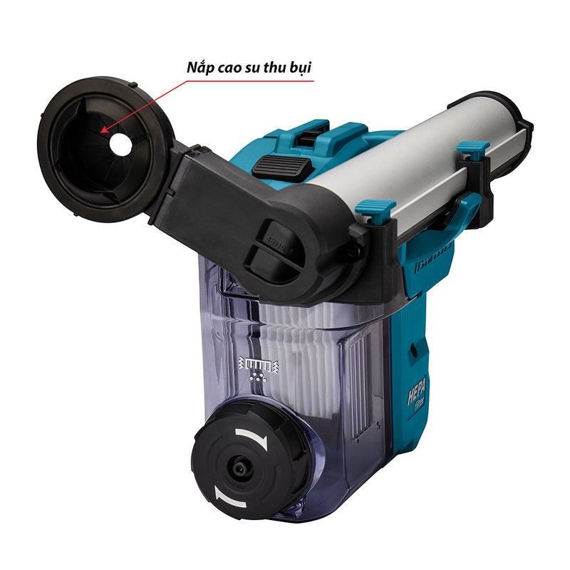 Nắp cao su thu bụi Makita 424474-5 dùng cho bộ lọc bụi máy khoan bê tông DX06, DX08, DX10, DX12