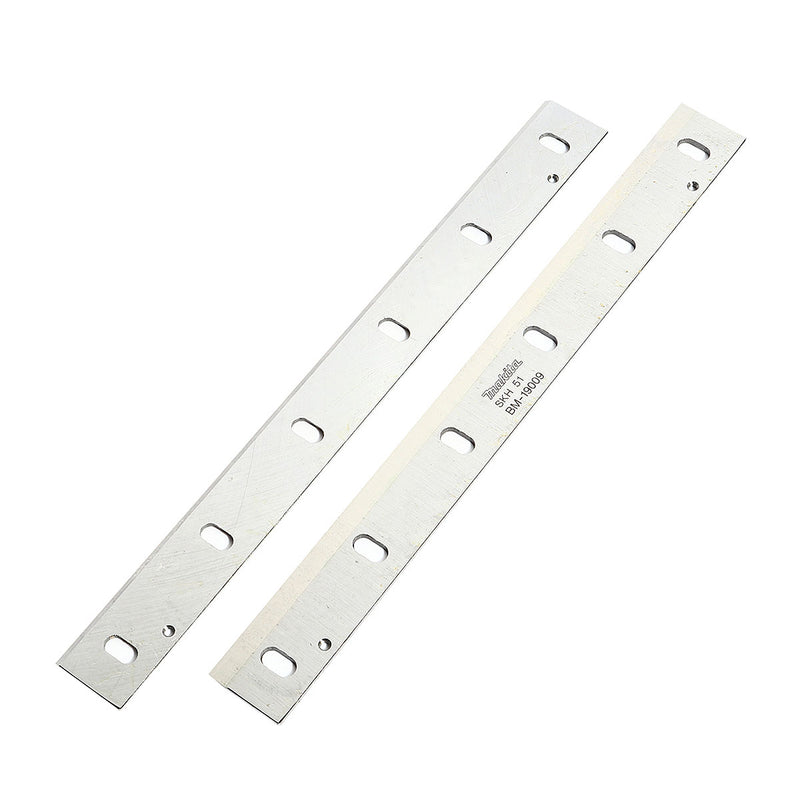 Hộp 2 lưỡi bào gỗ Makita chất liệu thép HSS, kích thước từ 306mm-400mm ( Cấp 3 sao )