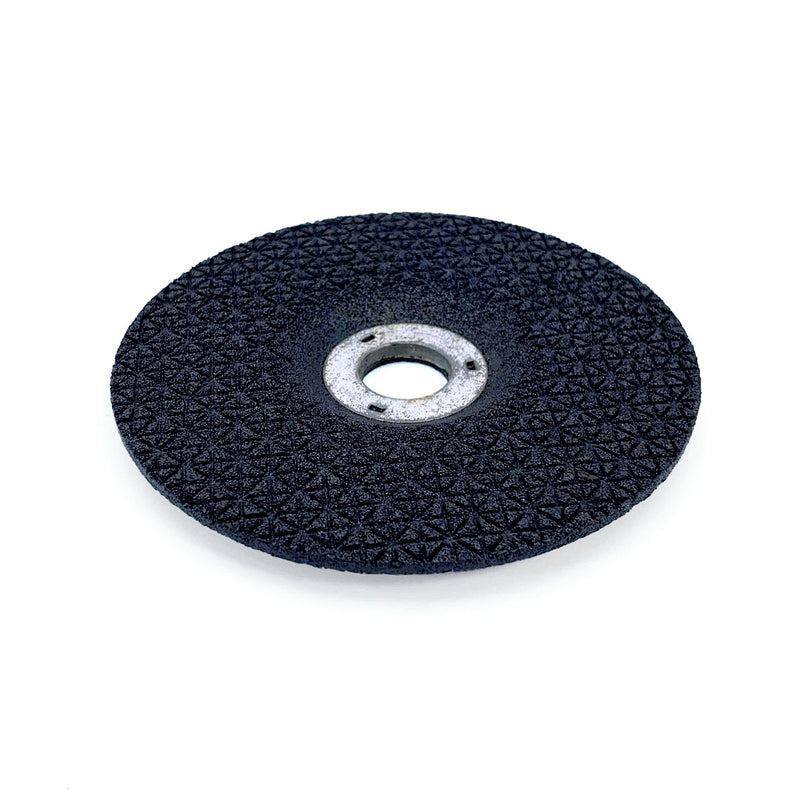 Hộp 5 đá mài kim loại 100mm ( 4 inch ) Makita 794229-5 dày 2.5mm, lỗ cốt 16mm ( 5/8 inch ) cỡ hạt 60 tâm trũng ( Cấp 3 sao )
