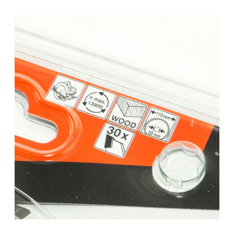 Lưỡi cưa gỗ TCT Makita dòng sản phẩm kinh tế, đường kính 110mm, 30 răng kiểu ATAF và ATB, lỗ cốt 20mm, dùng cho máy cưa đĩa ( Cấp 3 sao )