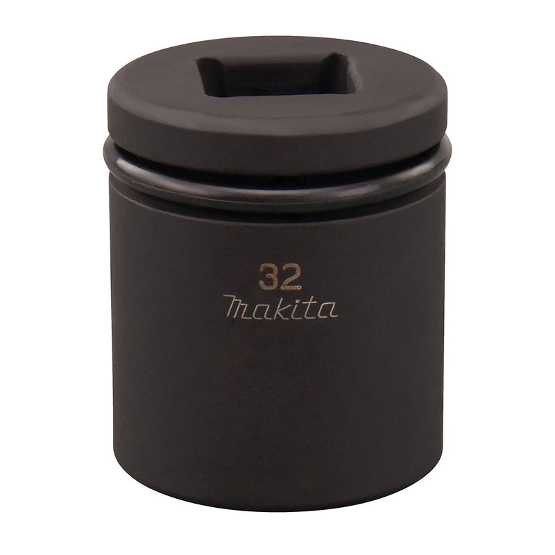 Đầu tuýp cốt 3/4 inch thân ngắn Makita thép Cr-Mo, kích thước từ 17mm-36mm