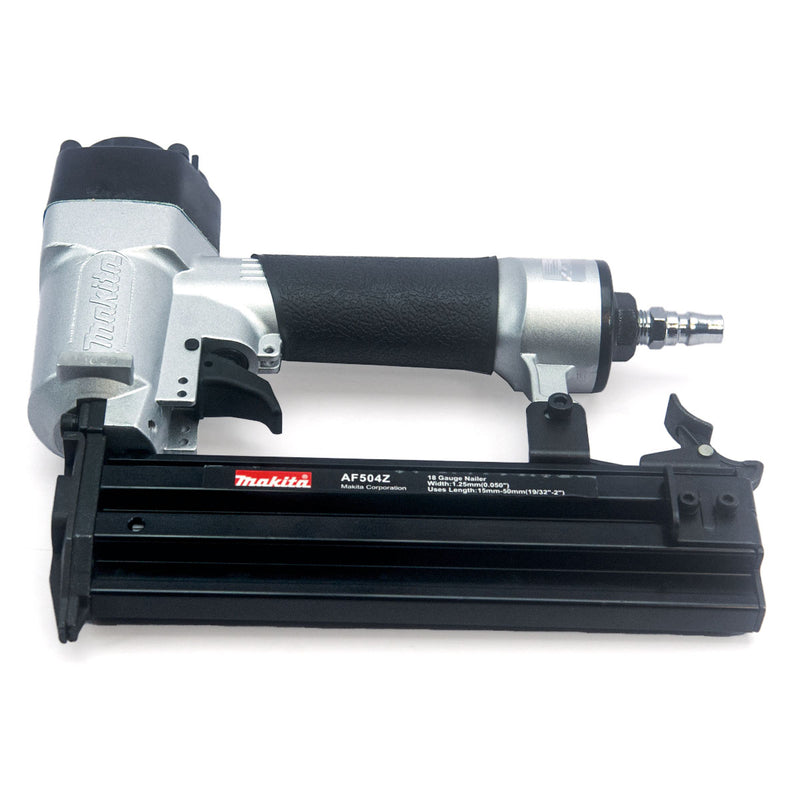 Máy bắn đinh chỉ trơn Makita AF504Z dùng hơi, kích thước đinh 15-50mm, cở đinh 18Ga