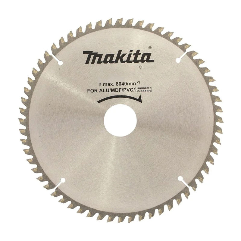 Lưỡi cưa nhôm TCT Makita B-03997 đường kính 190mm, 60 răng kiểu TCG lỗ cốt 20mm dùng cho máy cưa đa góc ( Cấp 3 sao )