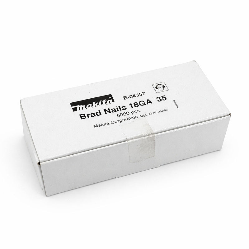 Hộp 5000 đinh chỉ có đầu Makita cở đinh 1.2mm (18Ga), chiều dài từ 15mm - 50mm, dùng cho các máy bắn đinh