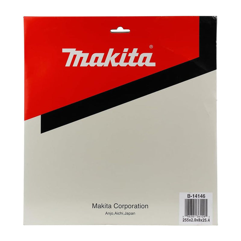 Lưỡi cắt cỏ 8 răng Makita đường kính từ 230mm-255mm, lỗ cốt 25.4mm, dùng cho cỏ dày và bụi rậm