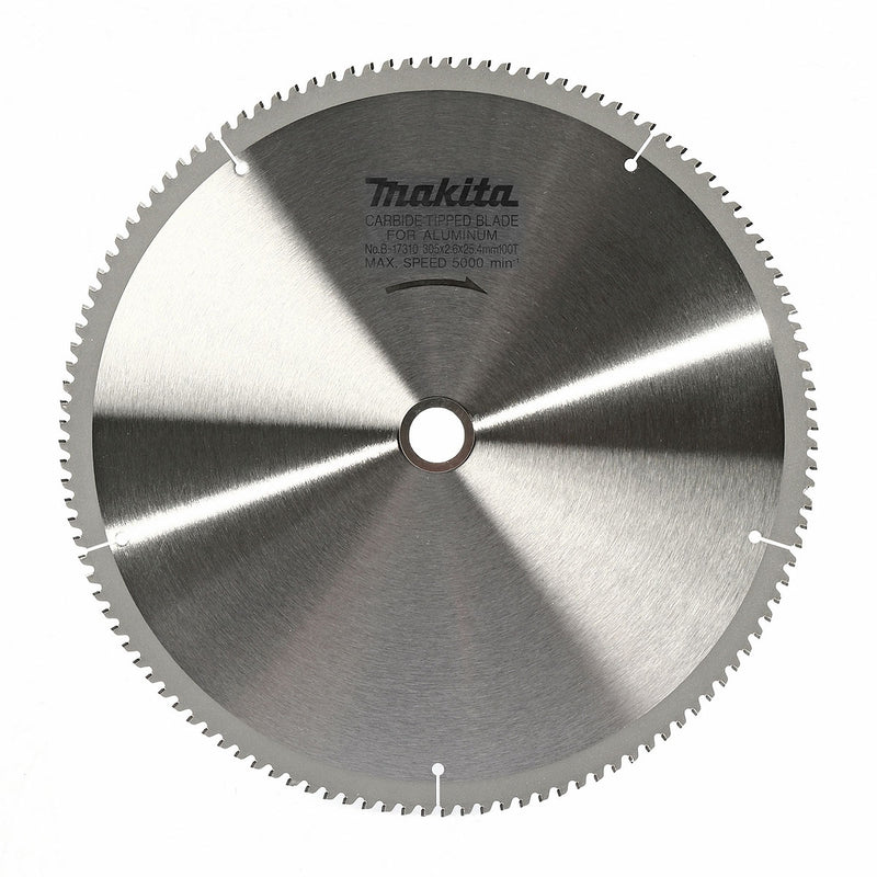 Lưỡi cưa nhôm TCT Makita đường kính 305mm, số răng từ 100-120 kiểu ATB, lỗ cốt 25.4mm dùng cho máy cưa bàn ( Cấp 3 sao )