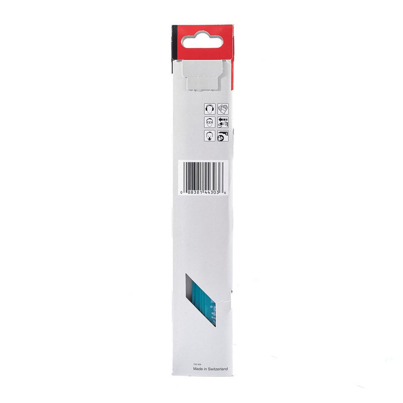 Hộp 5 lưỡi cưa kiếm Bi-Metal Makita B-43169 dùng cho kim loại, số răng 24 TPI, chiều dài 225mm ( Cấp 3 sao )