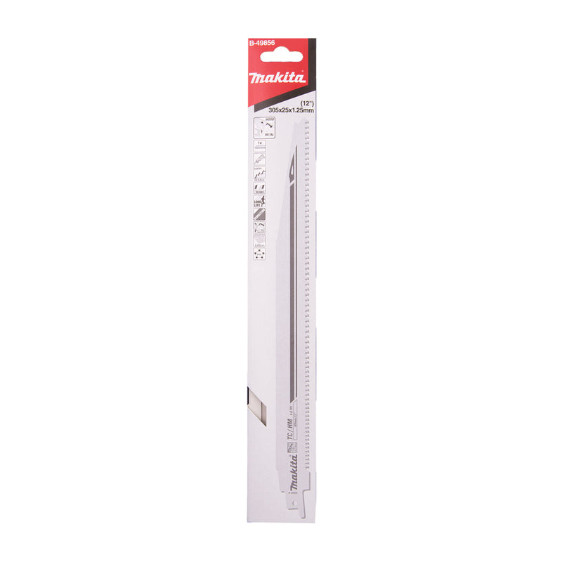 Lưỡi cưa kiếm TC/HM Makita dùng cưa đa vật liệu, số răng 6-8 TPI, chiều dài từ 152mm-305mm ( Cấp 4 sao )