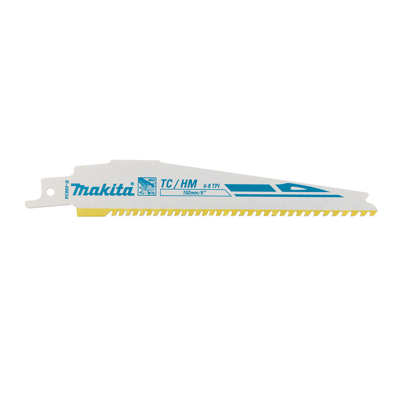 Lưỡi cưa kiếm TC/HM Makita dùng cưa đa vật liệu, số răng 6-8 TPI, chiều dài từ 152mm-305mm ( Cấp 4 sao )