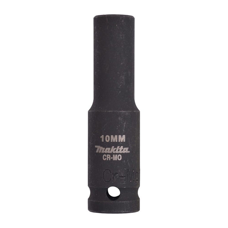 Đầu tuýp cốt 1/2 inch thân dài Makita thép Cr-Mo, kích thước từ 8mm-32mm