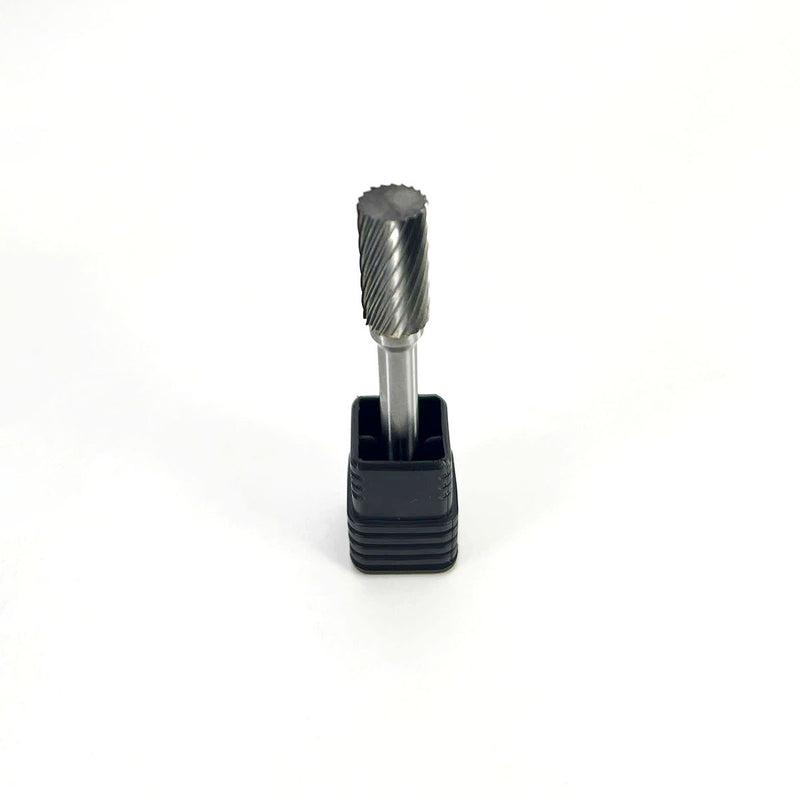 Mũi mài hợp kim Makita hình trụ phẳng (SA), đường kính mũi 10mm đuôi trơn 6mm ( Cấp 3 sao )