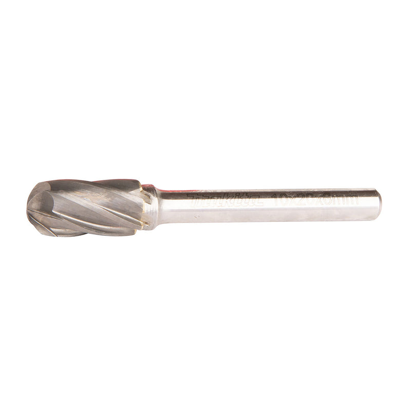 Mũi mài hợp kim Makita hình trụ tròn (SC), đường kính mũi 10mm, đuôi trơn 6mm ( Cấp 3 sao )