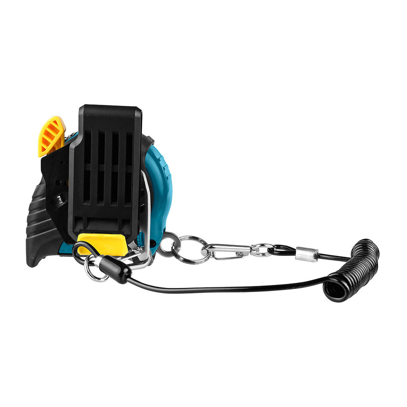 Thước cuộn thép bọc cao su, có móc đeo hông chống rơi rớt Makita B-57174 chiều dài 7.5m