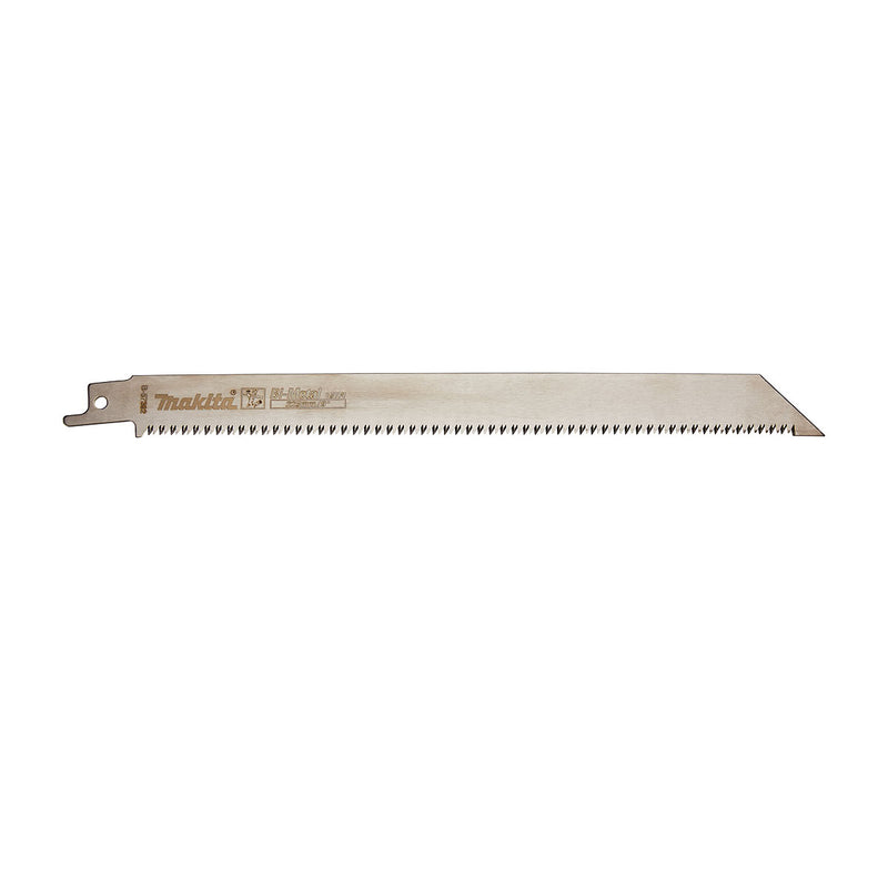 Lưỡi cưa kiếm răng Nhật Bản Bi-Metal Makita B-57392 dùng cho tre, gỗ, nhựa số răng 15 TPI, chiều dài 225mm ( Cấp 3 sao )