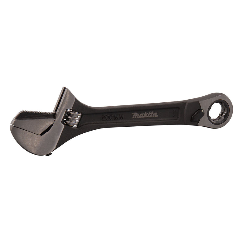 Bộ mỏ lết và đầu tuýp xuyên tâm 11 chi tiết Makita B-65458 cốt 3/8 inch, kích thước từ 10mm - 19mm