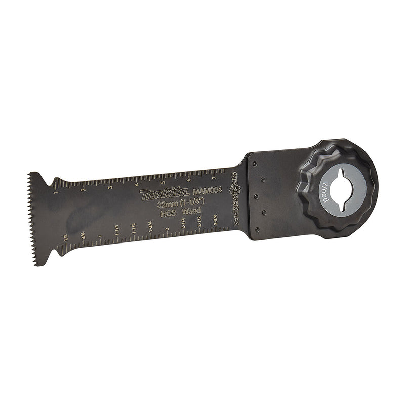 Lưỡi cắt rung Makita B-66438 (MAM004) dùng cắt gỗ, bề rộng lưỡi 32mm chuẩn Starlock Max ( Cấp 3 sao )