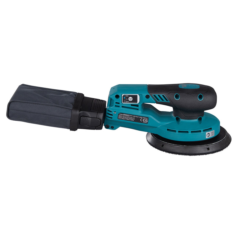 Máy chà nhám quỹ đạo tròn 5mm Makita BO002CG dùng Pin 40Vmax XGT thông qua ổ cắm rời, đế chà nhám 150mm