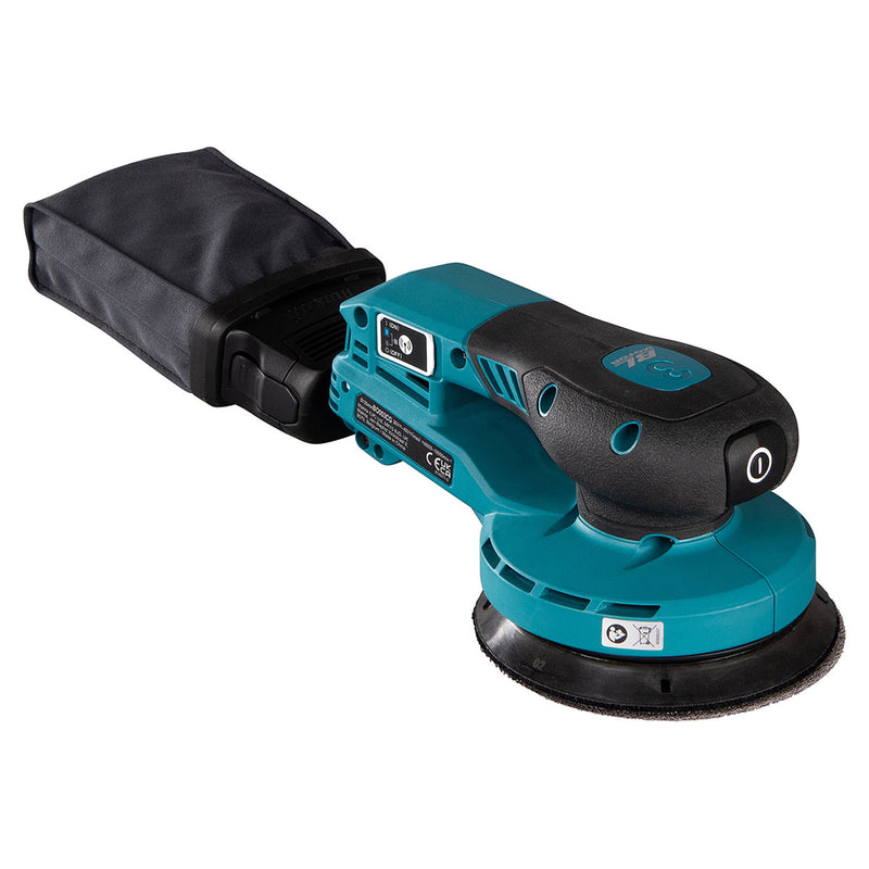 Máy chà nhám quỹ đạo tròn 3mm Makita BO003CG dùng Pin 40Vmax XGT thông qua ổ cắm rời, đế chà nhám 125mm