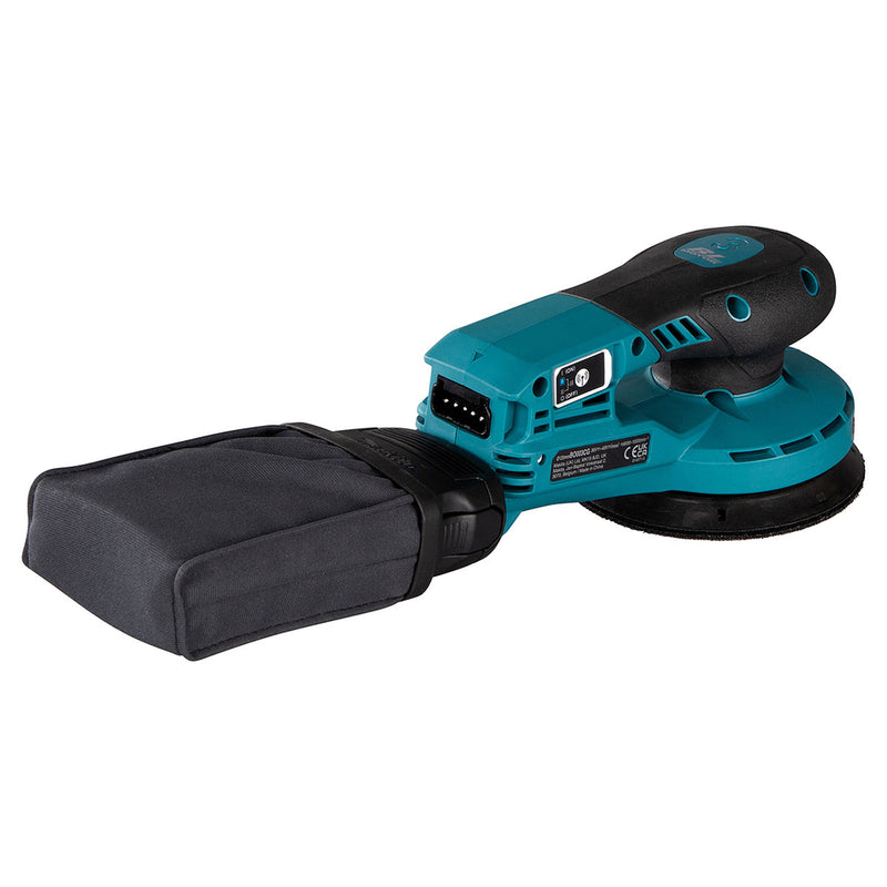 Máy chà nhám quỹ đạo tròn 3mm Makita BO003CG dùng Pin 40Vmax XGT thông qua ổ cắm rời, đế chà nhám 125mm