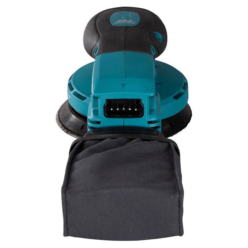 Máy chà nhám quỹ đạo tròn 3mm Makita BO003CG dùng Pin 40Vmax XGT thông qua ổ cắm rời, đế chà nhám 125mm