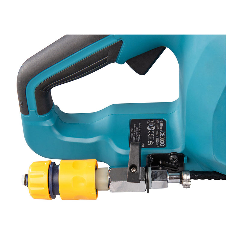 Máy cắt hạng nặng Makita CE003G dùng Pin 40Vmax XGT, đường kính lưỡi 230mm, công nghệ AFT, XPT