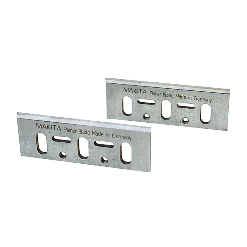 Hộp 2 lưỡi bào gỗ Makita chất liệu TC, kích thước từ 82mm-110mm ( Cấp 2 sao )