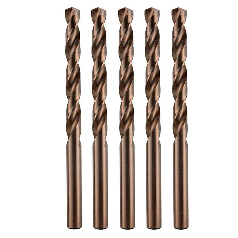 Bộ 5 mũi khoan Inox HSS-Co Makita D-22866 đường kính mũi 3.6mm, đuôi trơn