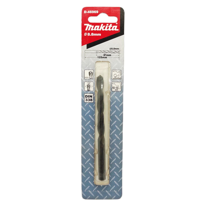Mũi khoan kim loại HSS-R Makita kích thước từ 4.2mm - 13mm