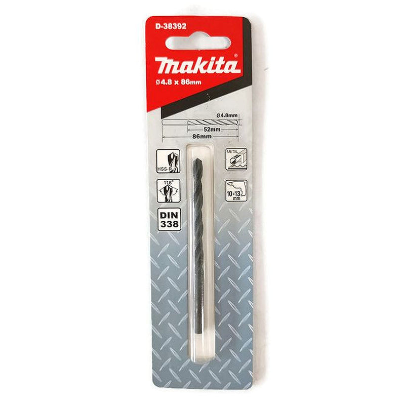 Mũi khoan kim loại HSS-R Makita kích thước từ 4.2mm - 13mm