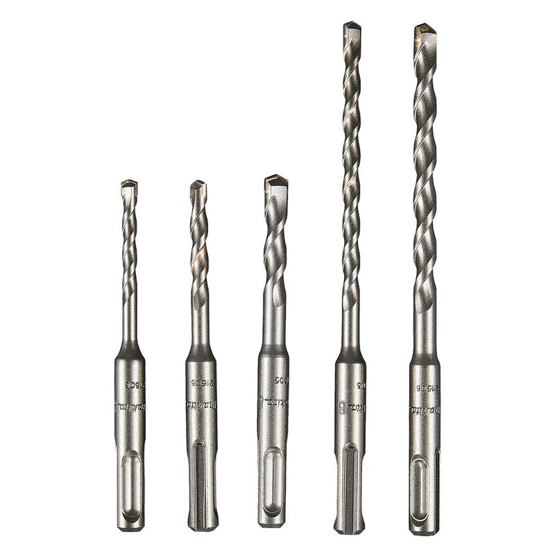 Bộ 25 mũi khoan bê tông TCT đuôi gài SDS-Plus Makita D-40602 đường kính mũi từ 5mm-8mm