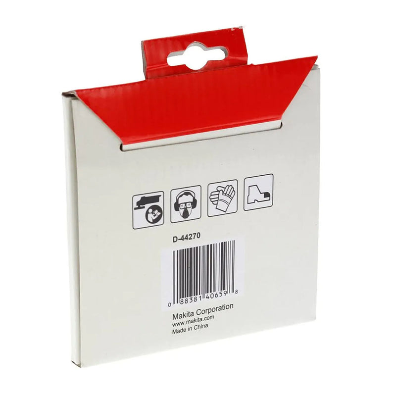 Lưỡi cắt kim cương 115mm kiểu răng phân đoạn Makita D-44270 dùng cho bê tông, lỗ cốt 22.23mm, cắt khô ( Cấp 2 sao )