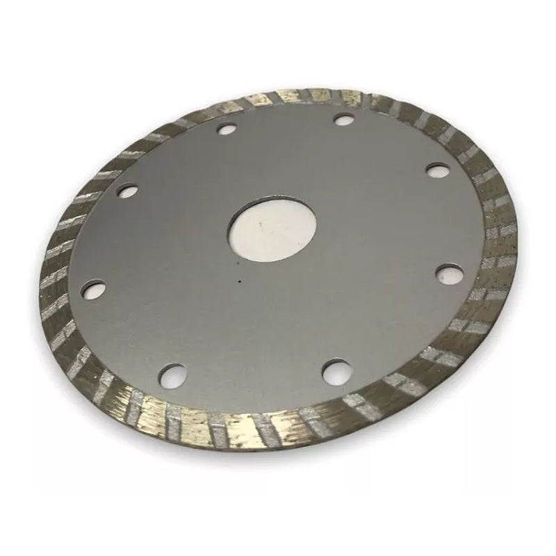 Lưỡi cắt kim cương 115mm kiểu răng gợn sóng Makita D-44301 dùng cho đá hoa cương, đá cẩm thạch lỗ cốt 22.23mm, cắt khô ( Cấp 1 sao )