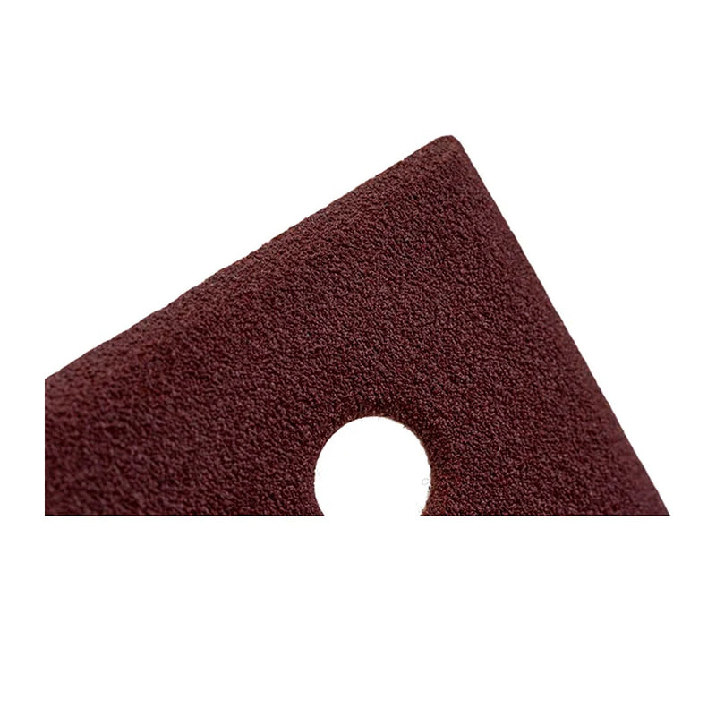 Hộp 10 giấy nhám vuông đục lỗ 114x102mm Makita cho gỗ, sơn, kim loại dùng với đế gai tương thích với các máy BO4510H, BO4565, DBO480, DBO481 ( Cấp 2 sao )