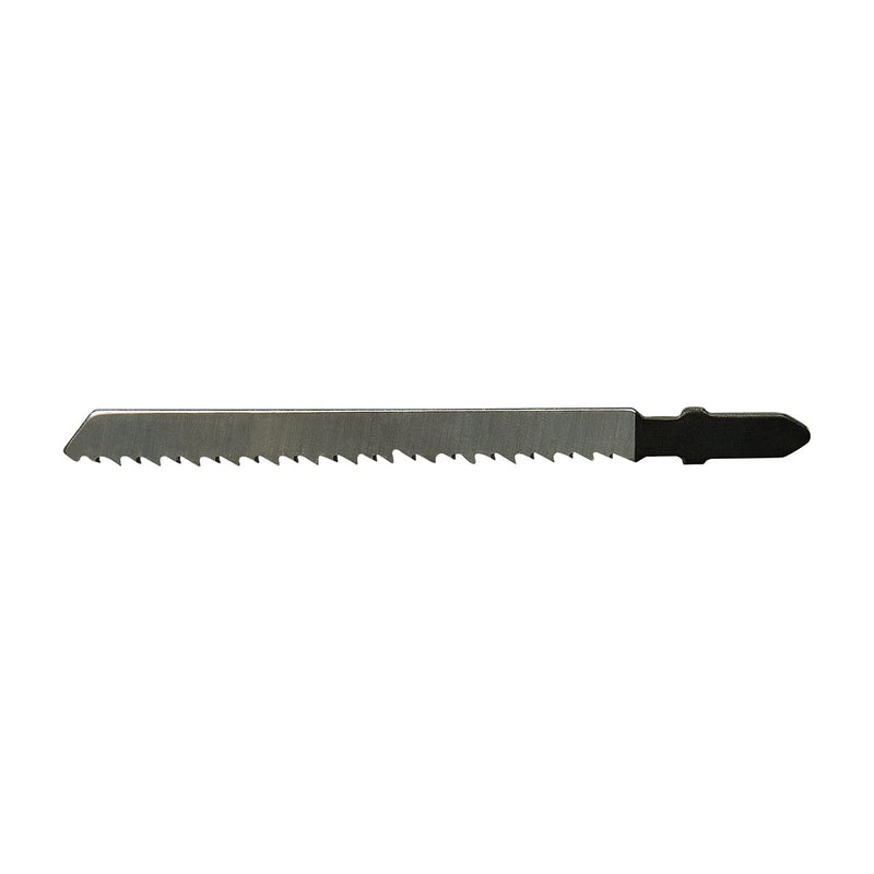 Hộp 5 lưỡi cưa lọng HCS dòng sản phẩm kinh tế Makita D-72718 dùng cho gỗ, số răng 9 TPI chiều dài 100mm, đuôi gài kiểu B ( Cấp 2 sao )