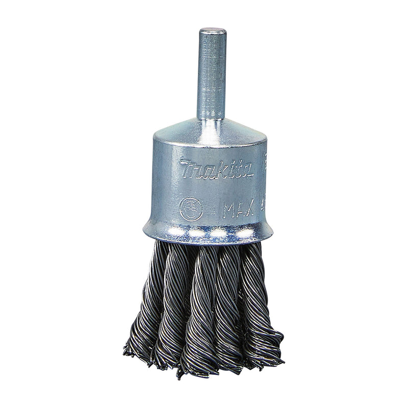 Chổi cước kim loại hình trụ sợi thép thẳng Makita đường kính từ 12mm-28mm, trục cốt 6mm dùng cho máy khoan ( Cấp 2 sao )