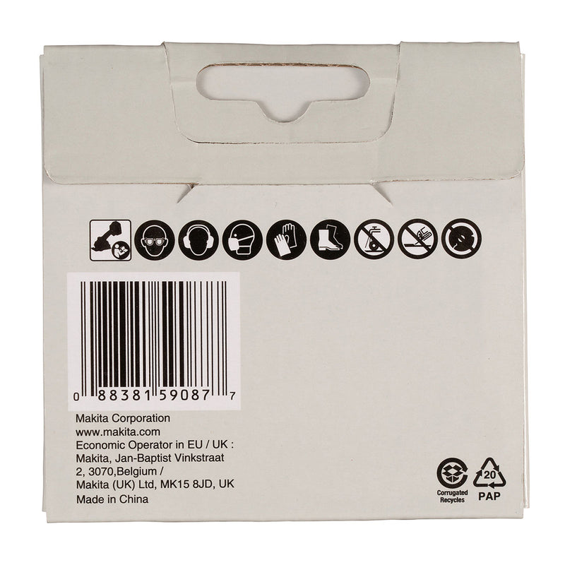 Lưỡi cắt chuyên dụng cho tấm thạch cao, PVC, Epoxy Makita D-74837 đường kính 76mm, 8 răng kiểu TC hạt 40/50, lỗ cốt 10mm ( Cấp chuyên dụng )