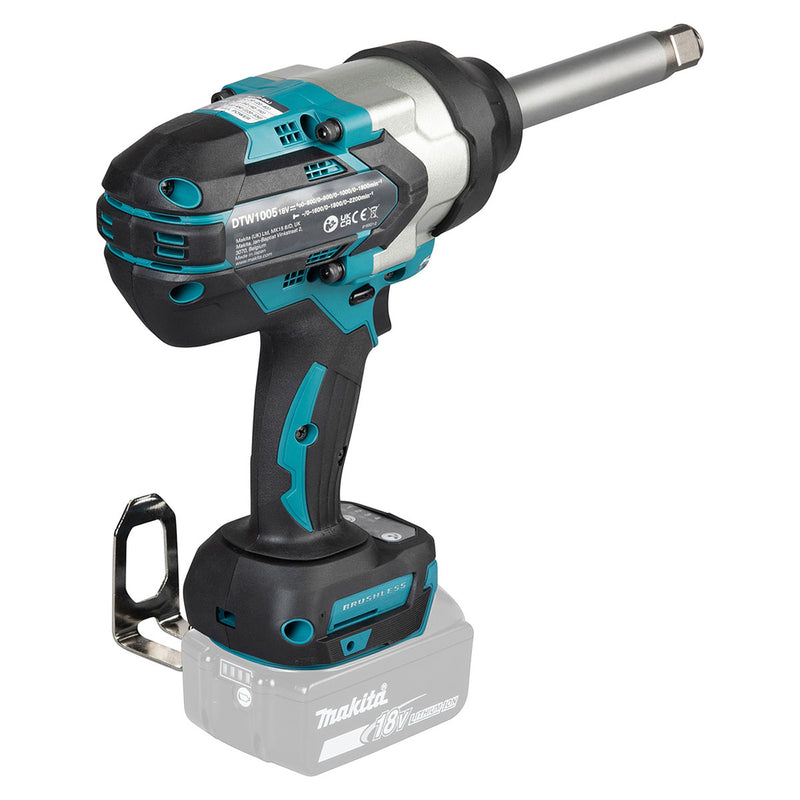 Máy siết bu lông Makita DTW1005 dùng Pin 18V LXT, cốt 3/4 inch