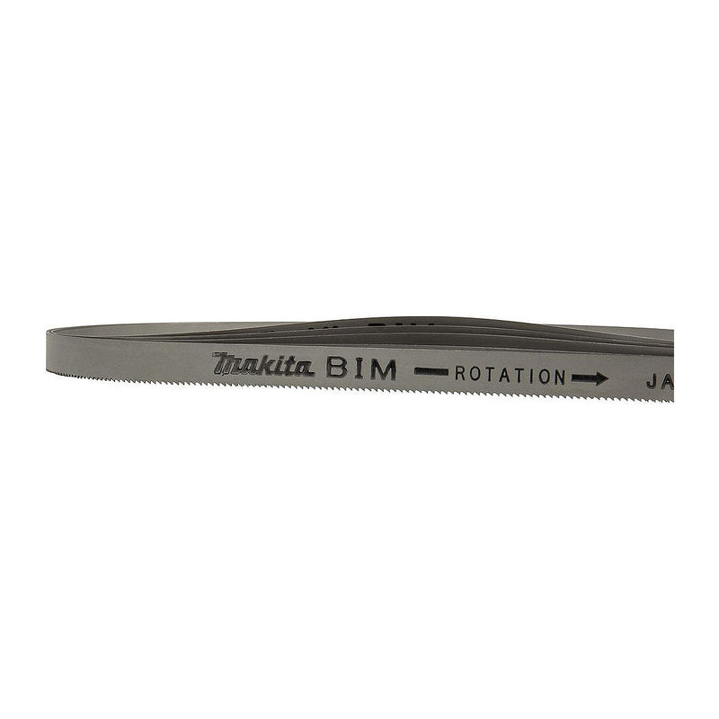 Hộp 5 lưỡi cưa vòng Bi-Metal Makita dùng cho Inox và kim loại cứng, chiều dài 730mm số răng từ 14-24 TPI, răng dạng sóng ( Cấp 3 sao )